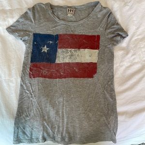 Haute Hippie Texas Flag T-Shirt